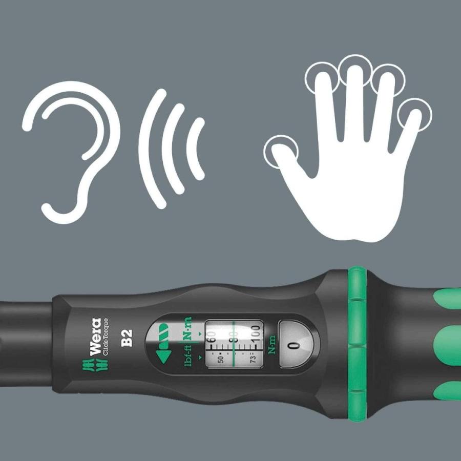Wera 3/8インチトルクレンチ 20-100Nm 05075611001 Click-Torque Wera 3/8インチトルクレンチ 20-100Nm 05075611001 Click-Torque