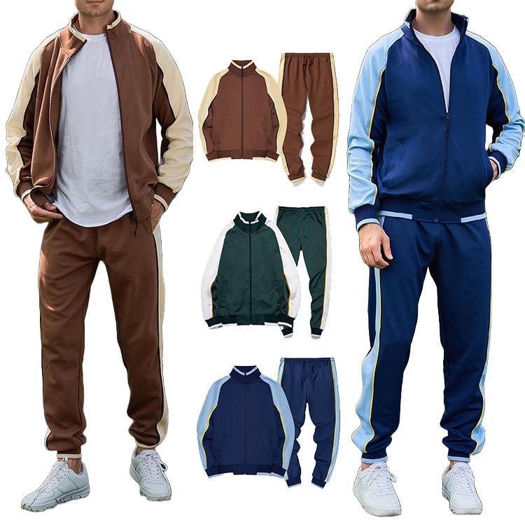 ジャージ 上下 メンズ セットアップ スウェット上下セット トラックジャケット+ジョガーパンツ 秋服 秋物 ジャージ 上下 メンズ セットアップ スウェット上下セット トラック