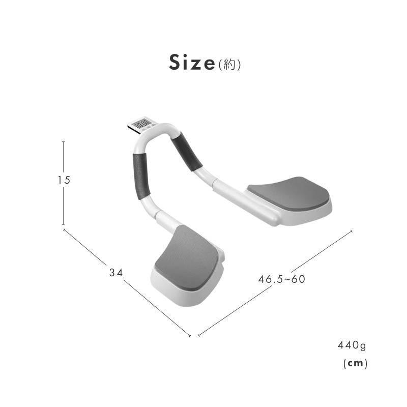 プランクトレーナー タイマー付き 体幹トレーニング 器具 室内 筋トレ ダイエット エクササイズ 家トレ 腹筋｜rinkunshop｜16