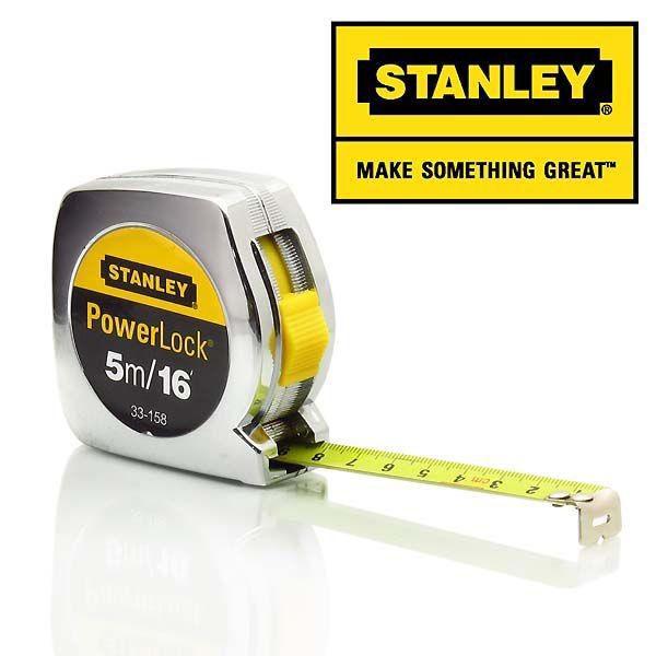 STANLEY 【スタンレー】 Power Lock 巻尺メジャー 5m｜rinkydink