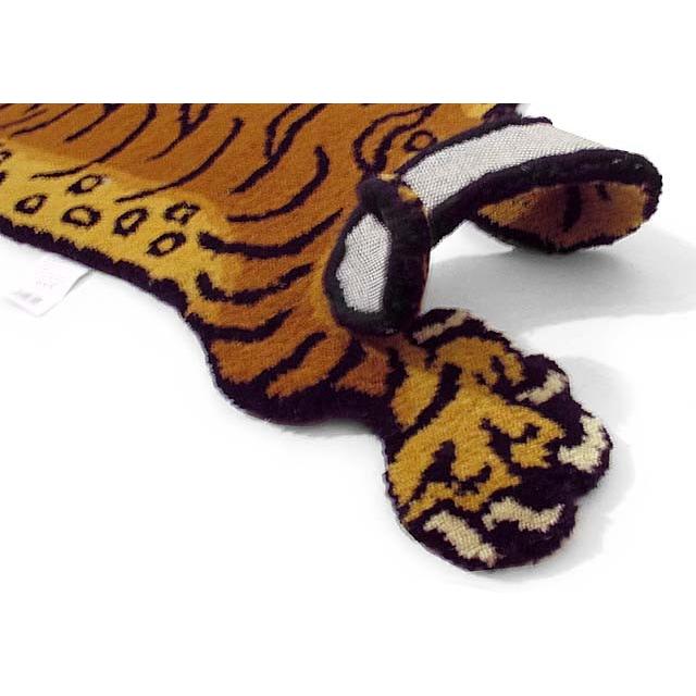 チベタン タイガー ラグ マット 【L】Tibetan Tiger Rug 虎型 160cm