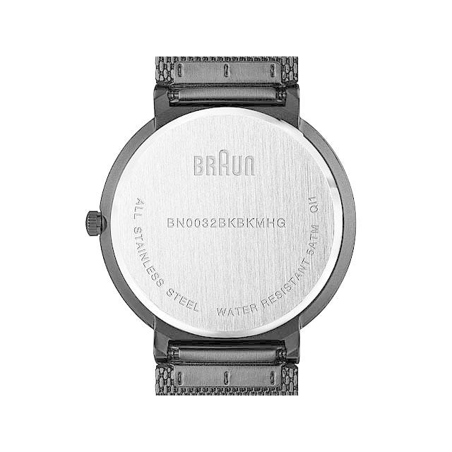 BRAUN 【ブラウン】BN0032BK メンズ ウォッチ メッシュベルト 腕時計
