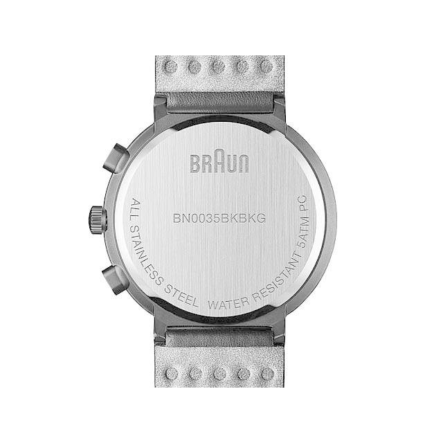 BRAUN 【ブラウン】BN0035BK クロノグラフ メンズ ウォッチ レザー