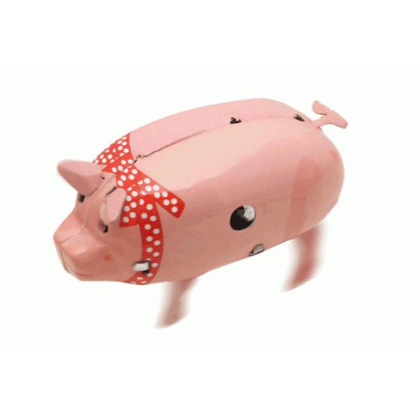 WELBY【ウェルビー】POLLY the Pig ピッグ ゼンマイ ブリキ トーイ