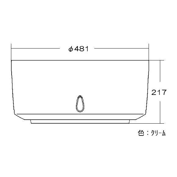 リンナイ（Rinnai） 純正部品 (090-076-000) 外枠 業務用炊飯器 専用