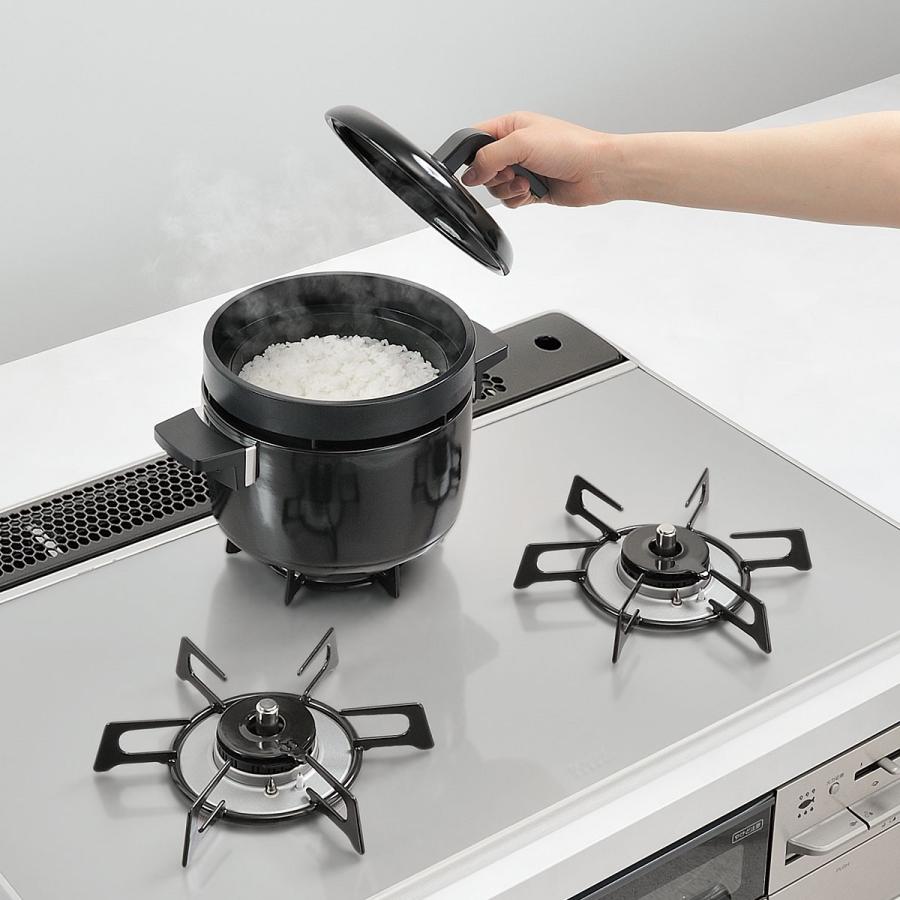 リンナイ 3合炊き炊飯釜「つつみ炊きKAMADO」【型番:RTR-03E リンナイ 3合炊き炊飯釜「つつみ炊きKAMADO」【型番:RTR-03E