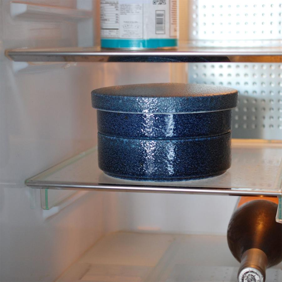 K+dep（ケデップ） おひつ重ね鉢（二段）ネイビー【製造元出荷