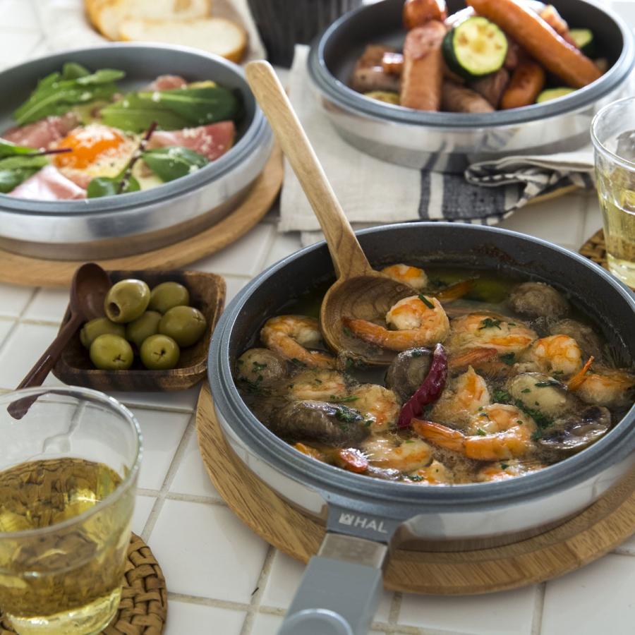 新品未使用⭐︎HAL片手無水鍋16.5 HAL片手無水鍋16.5 ハル片手無水鍋 16.5cm HALムスイ 特典付