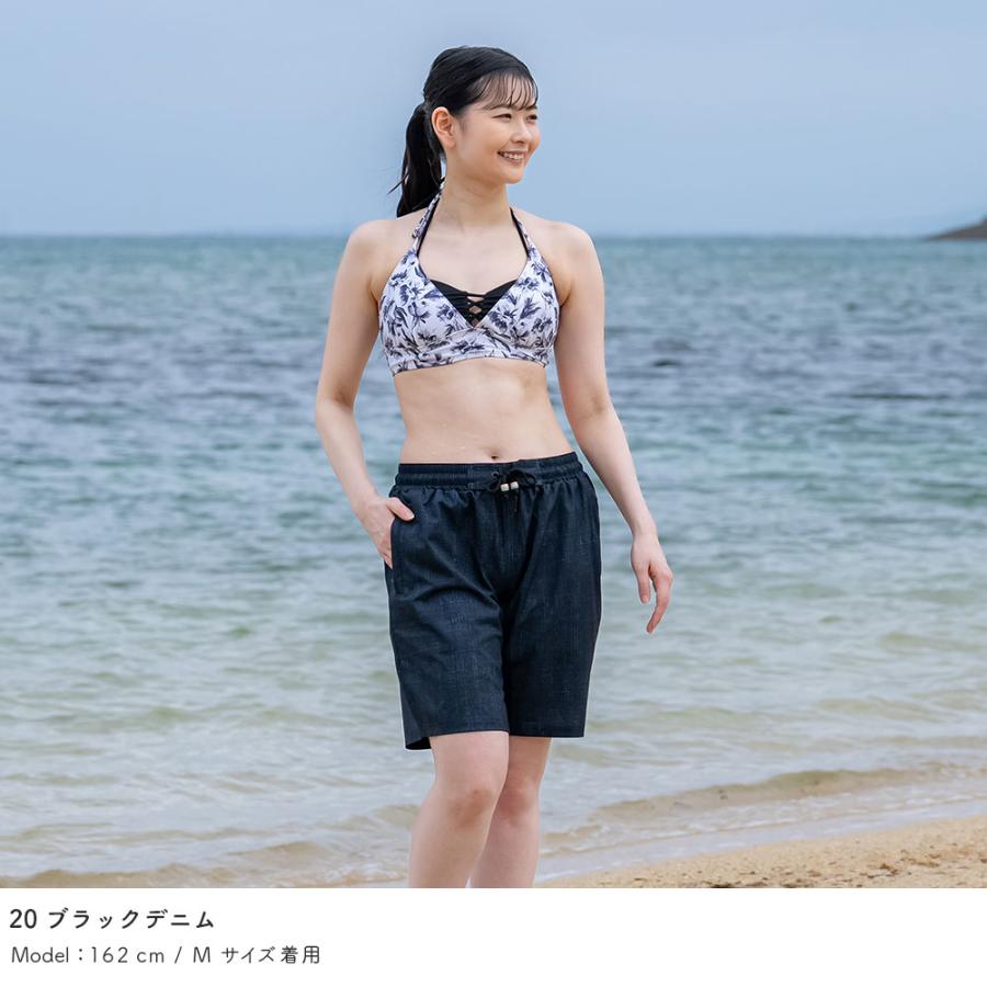 サーフパンツ レディース ロング丈 水着 ボードショーツ 体型カバー 水陸両用 |  | 35