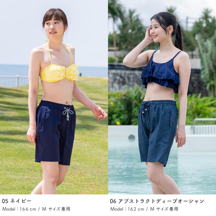 サーフパンツ レディース ロング丈 水着 ボードショーツ 体型 サーフパンツ レディース ロング丈 水着 ボードショーツ 体型