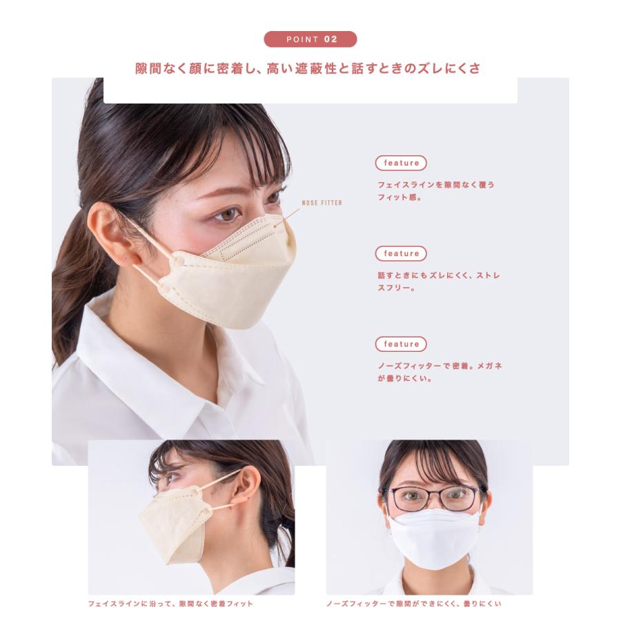 不織布マスク 100枚 立体 ダイヤモンド型 カラー おしゃれ 大きめ