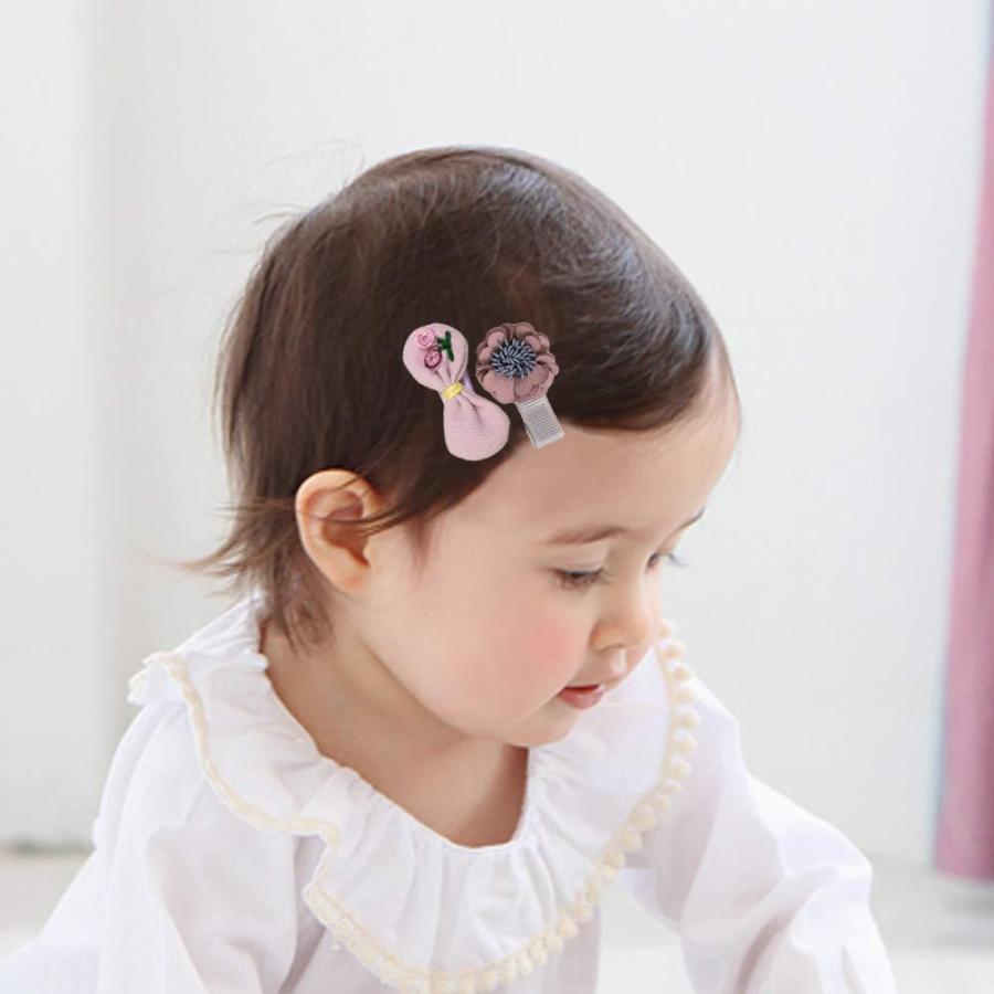 Bianhuan ヘアクリップ 赤ちゃん ベビー ヘアピン ヘアアクセサリー キッズ かわいい 10点 セット 子供 前髪クリップ かみどめ おしゃれ プレゼント My 042 Rinokke 通販 Yahoo ショッピング
