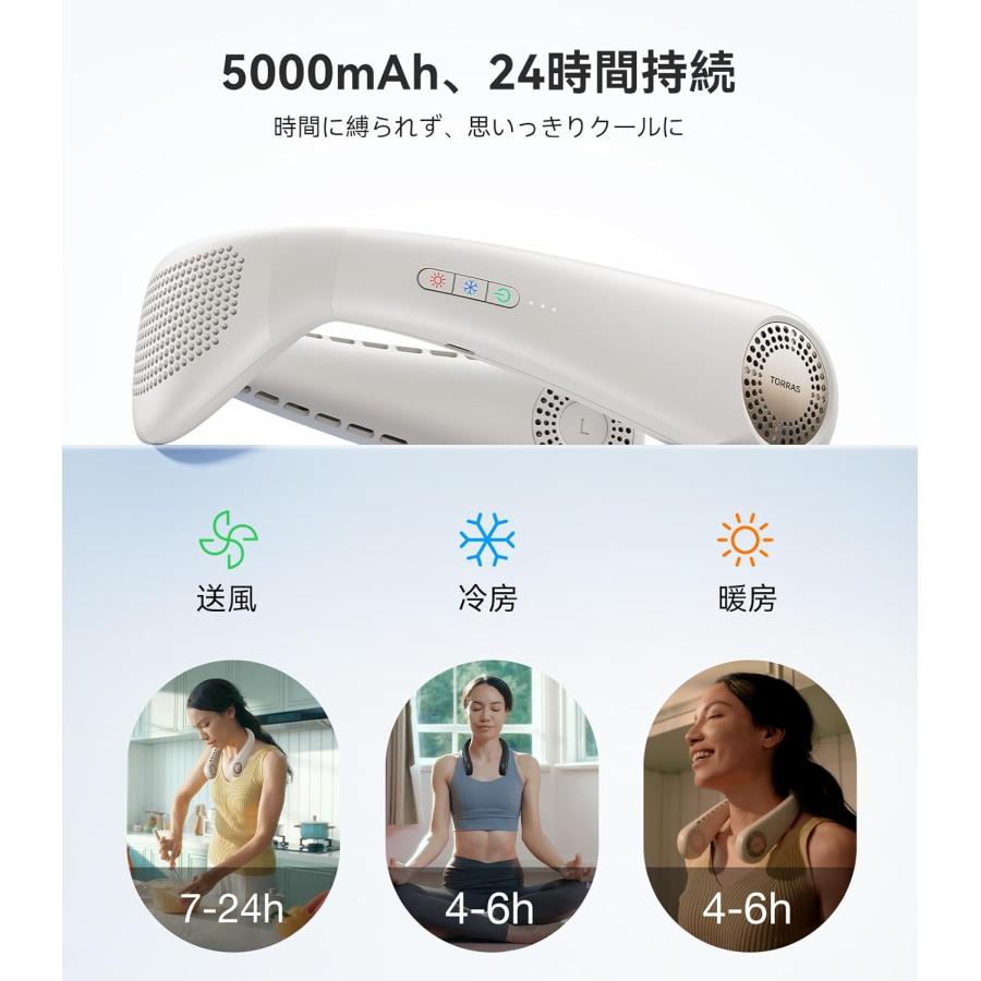 ネッククーラー TORRAS 2025 冷却プレート 正規品 1年保証 首掛け