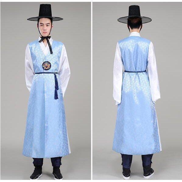 パジチョゴリ3点セット メンズ韓服 韓国民族衣装 舞台ステージ衣装