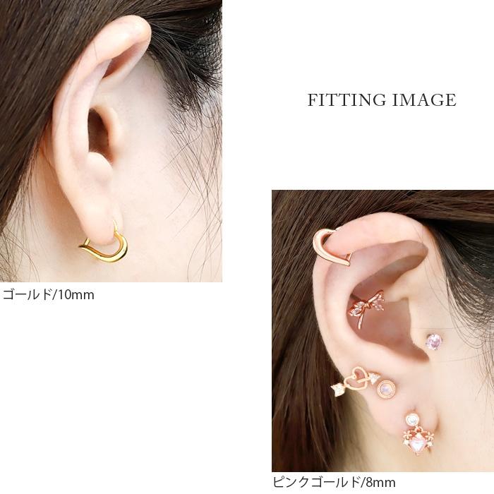 凛 RIN ボディピアス 軟骨 16G ハート ワンタッチ リング 凛 RIN ボディピアス 軟骨 16G ハート ワンタッチ リング