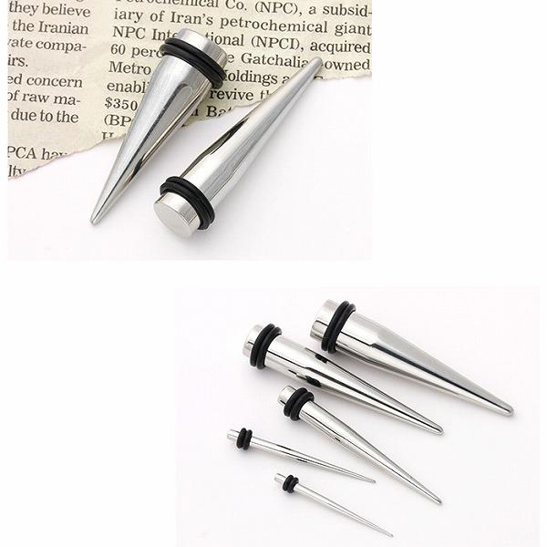 ミリオンダラーオーケストラ コフィンピアス　未使用品 凛 RIN ボディピアス 拡張器 0G エキスパンダー シルバー ラージ