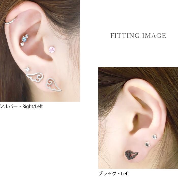 凛 RIN ボディピアス 天使 軟骨 16G 14G 翼 羽 ウイング 凛 RIN ボディピアス 天使 軟骨 16G 14G 翼 羽 ウイング