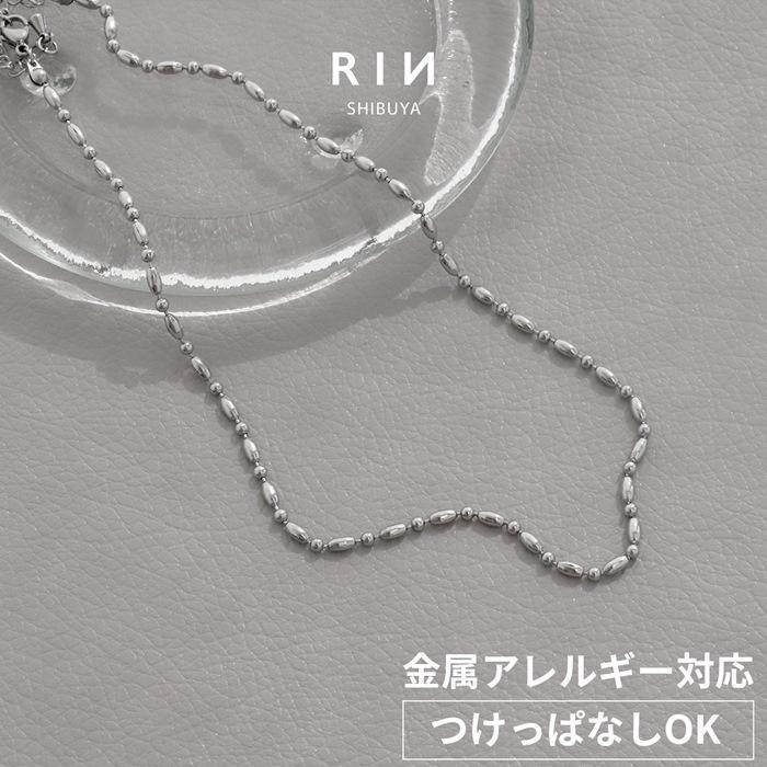 凛 RIN ステンレスネックレス チェーン 35センチ レディース 金属