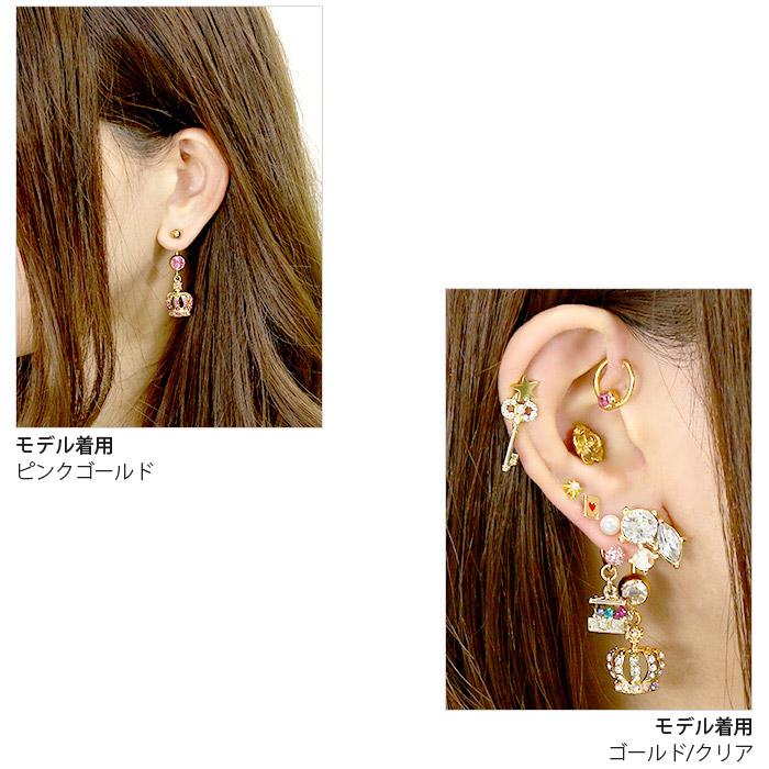 凛 RIN へそピアス ボディピアス 14G 王冠 クラウン サージカル