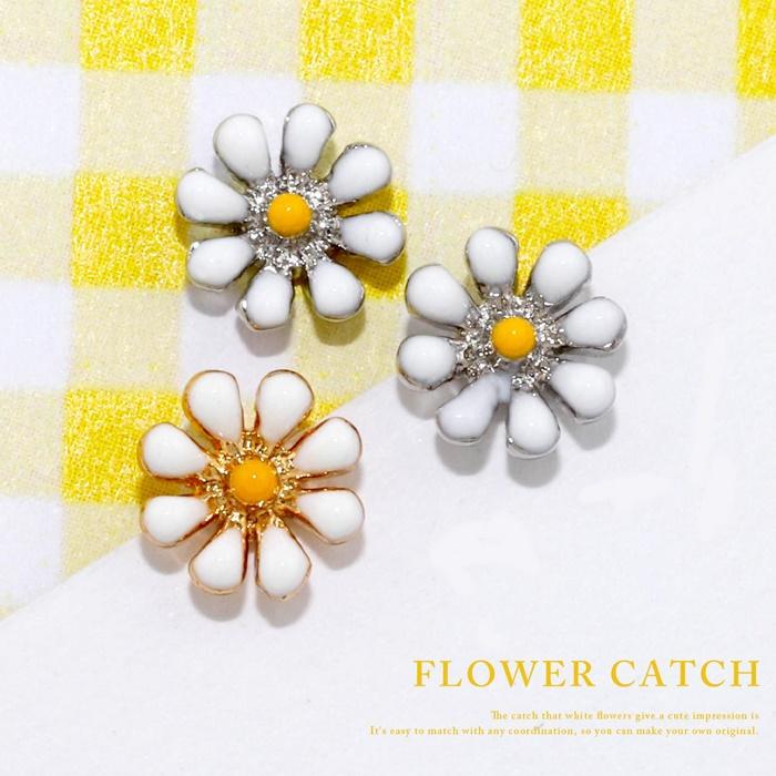 凛 RIN キャッチ 軟骨ピアス 花 ボディピアス トラガス 14G 16G