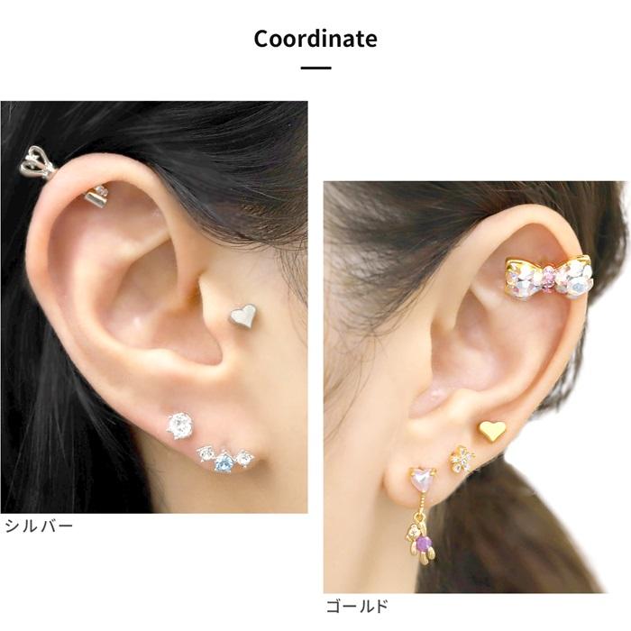 全品送料無料 軟骨ピアス かわいい 14g 16g 18g ボディピアス ハート ラブレット 片耳用 金属アレルギー Set C 0022 ボディピアス 軟骨ピアス 凛rin 通販 Yahoo ショッピング