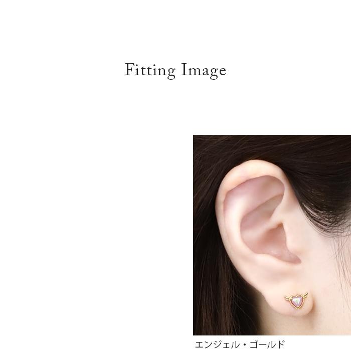 凛 RIN ボディピアス ハート 天使 軟骨 16G 悪魔 エンジェル デビル