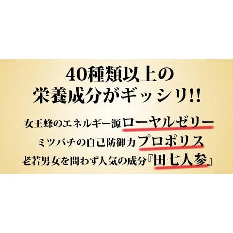 たっぷり高級ローヤルゼリー+プロポリス+元気成分 6ヵ月分｜rinshop｜03