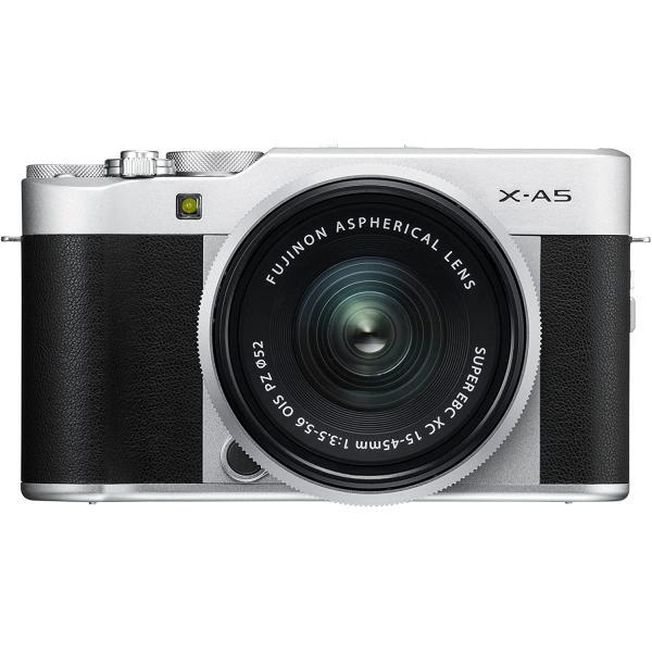 FUJIFILM X-A5 レンズキット シルバー ミラーレス一眼カメラ X