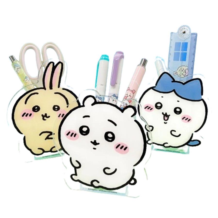 ちいかわ アクリルペンスタンド うさぎ ハチワレ ペン立て ペン 