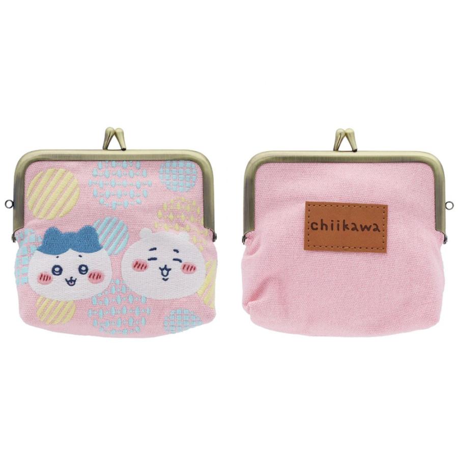 ちいかわ 畳刺繍がま口ミニポーチ がま口 財布 ポーチ 小物入れ ケース