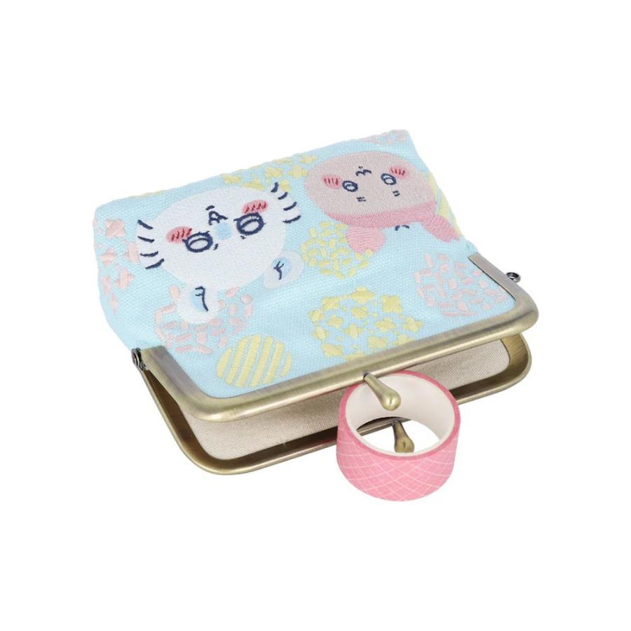 ちいかわ 畳刺繍がま口ミニポーチ がま口 財布 ポーチ 小物入れ ケース