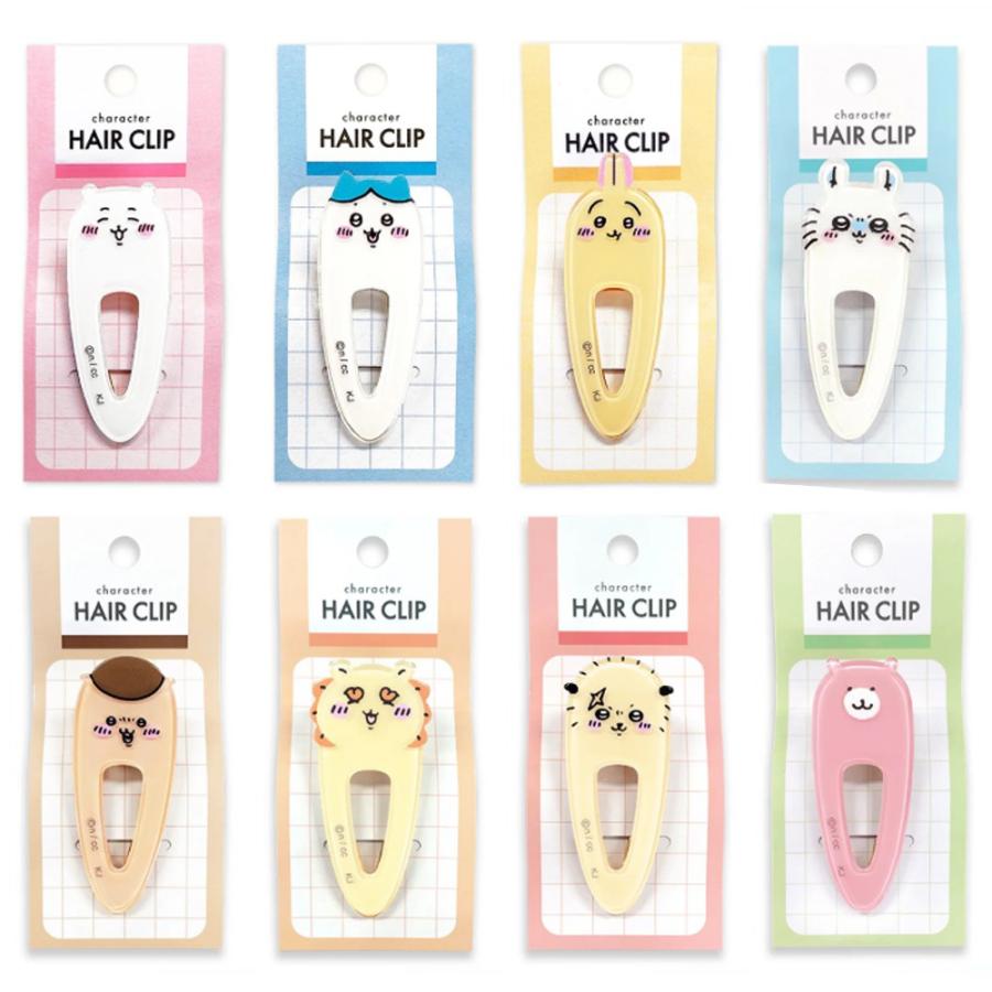 ちいかわ ヘアクリップ 前髪 クリップ ヘア ピン 髪留め 髪飾り ヘア