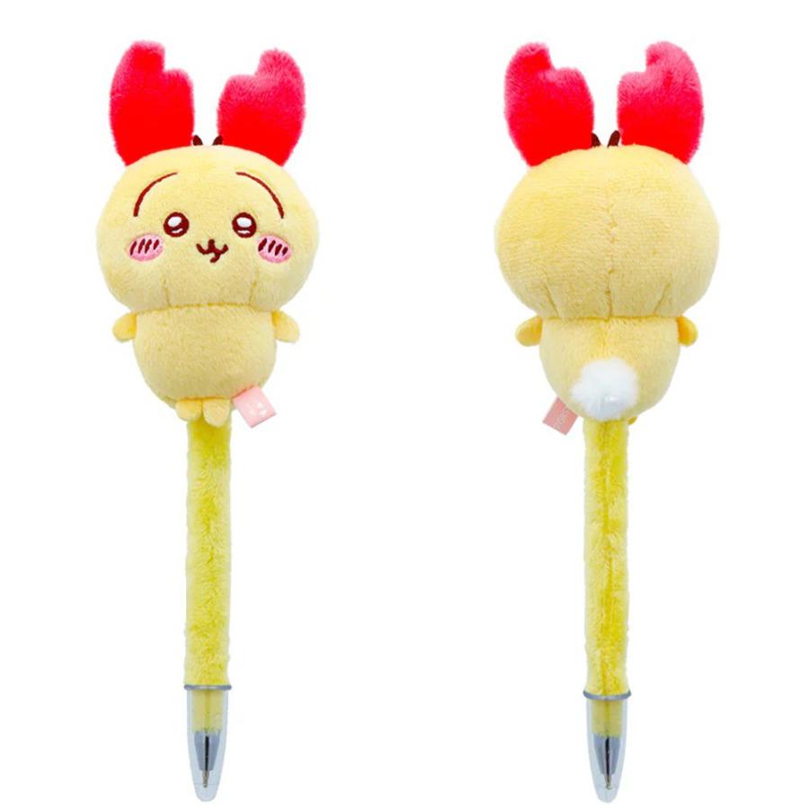在庫処分》 ちいかわ ふわふわマスコット ボールペン 0.7mm 黒 在庫処分》 ちいかわ ふわふわマスコット ボールペン 0.7mm 黒