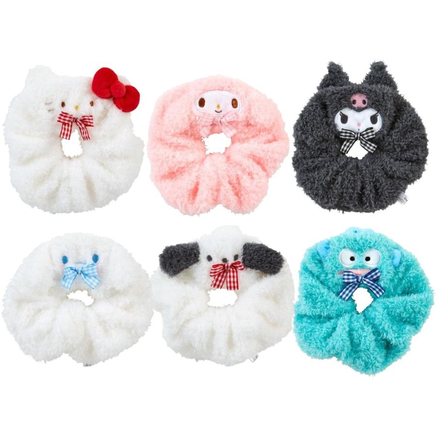 サンリオ フェイス形シュシュ シュシュ ぬいぐるみ ヘアアクセサリー