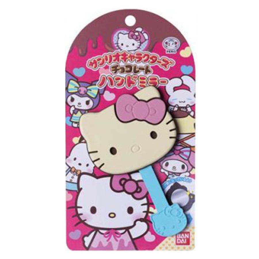 在庫処分》 サンリオキャラクターズチョコレート ハンドミラー