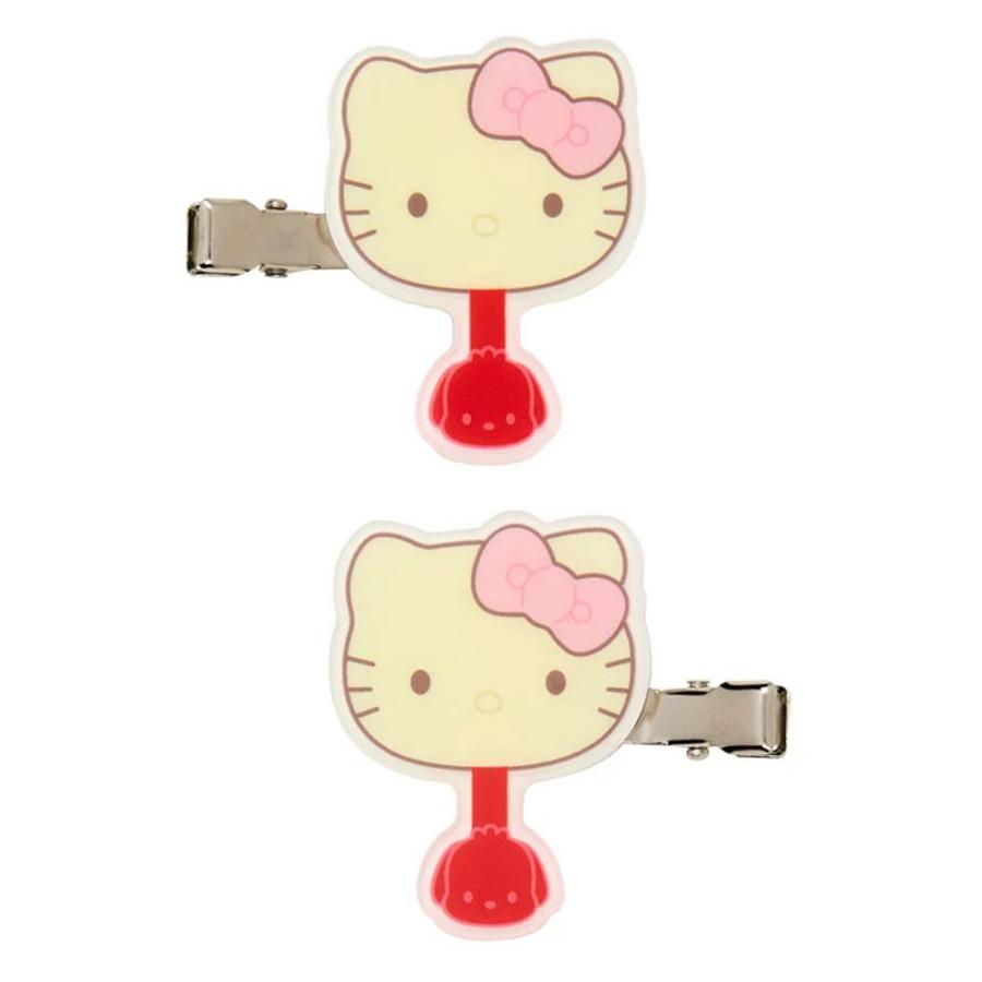 在庫処分》 サンリオキャラクターズチョコレート ヘアクリップ 前髪