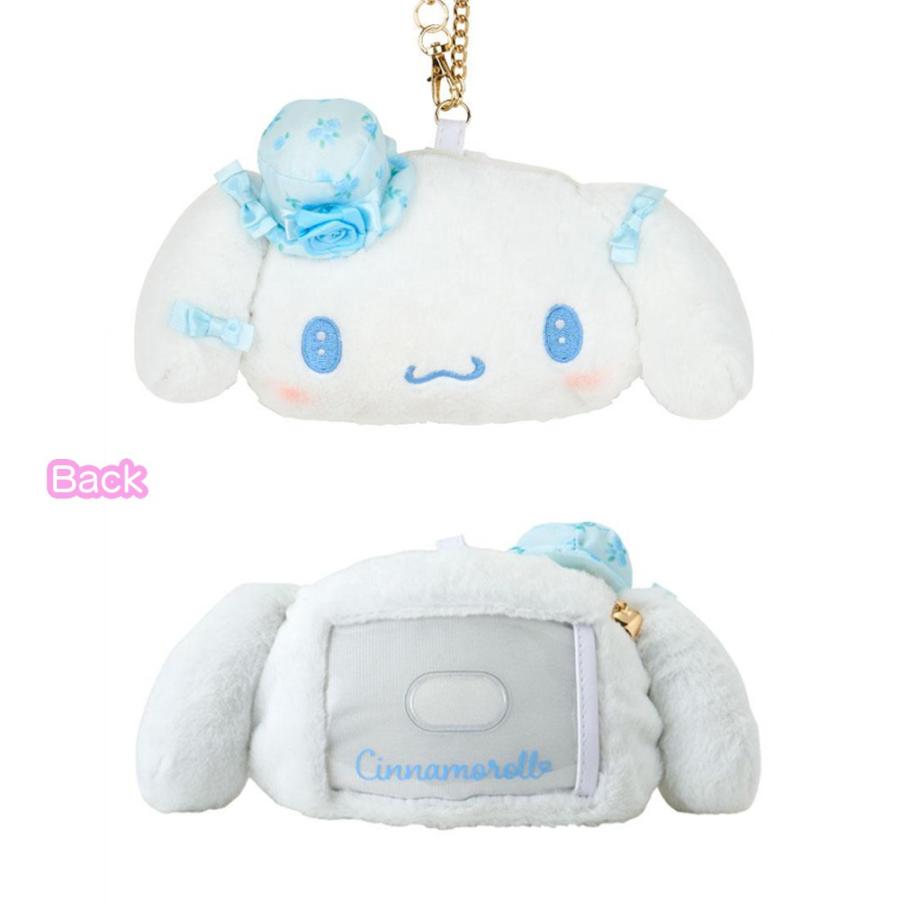 サンリオ フェイス形パスケース ドーリーローズ ぬいぐるみ パスケース