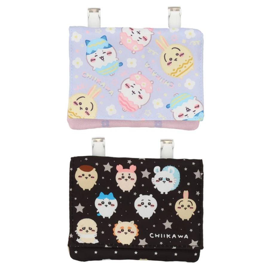 ちいかわ　ティッシュポーチセット 公式】ちいかわもぐもぐ本舗かぶせティッシュケース ハチワレ