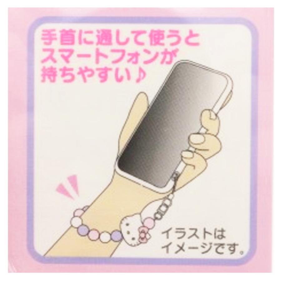 サンリオ ビーズハンドストラップ スマホ ビーズ ストラップ チャーム