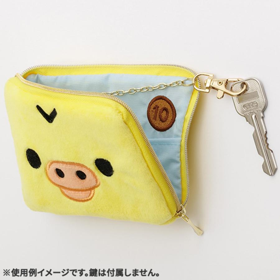 リラックマ ぬいぐるみパスケース リラックマ コリラックマ キイロイトリ チャイロイコグマ ポーチ キーチェーン カード パス IC 定期 キャラクタ