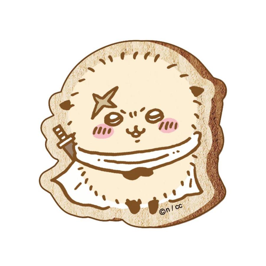 ちいかわ ウッドバッジ グッズ 推し活 バッジ バッチ ハチワレ うさぎ
