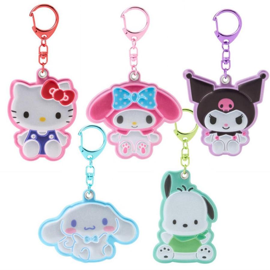 サンリオ キーホルダー チャーム ステッカー サンリオ アクリルキーホルダー レトロ（全10種）（TS0650314