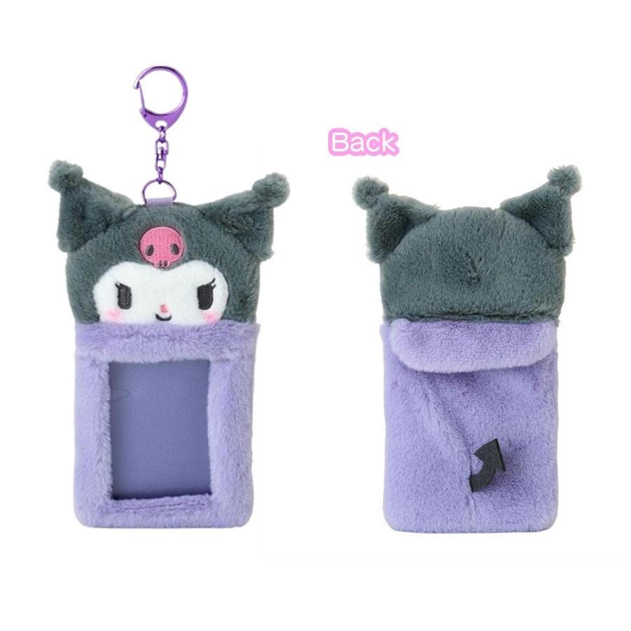 サンリオ　チェキ用ホルダー　ボア生地トレーディングカード用ホルダーなど サンリオ ボア生地トレーディングカード用ホルダー カード パス トレカ