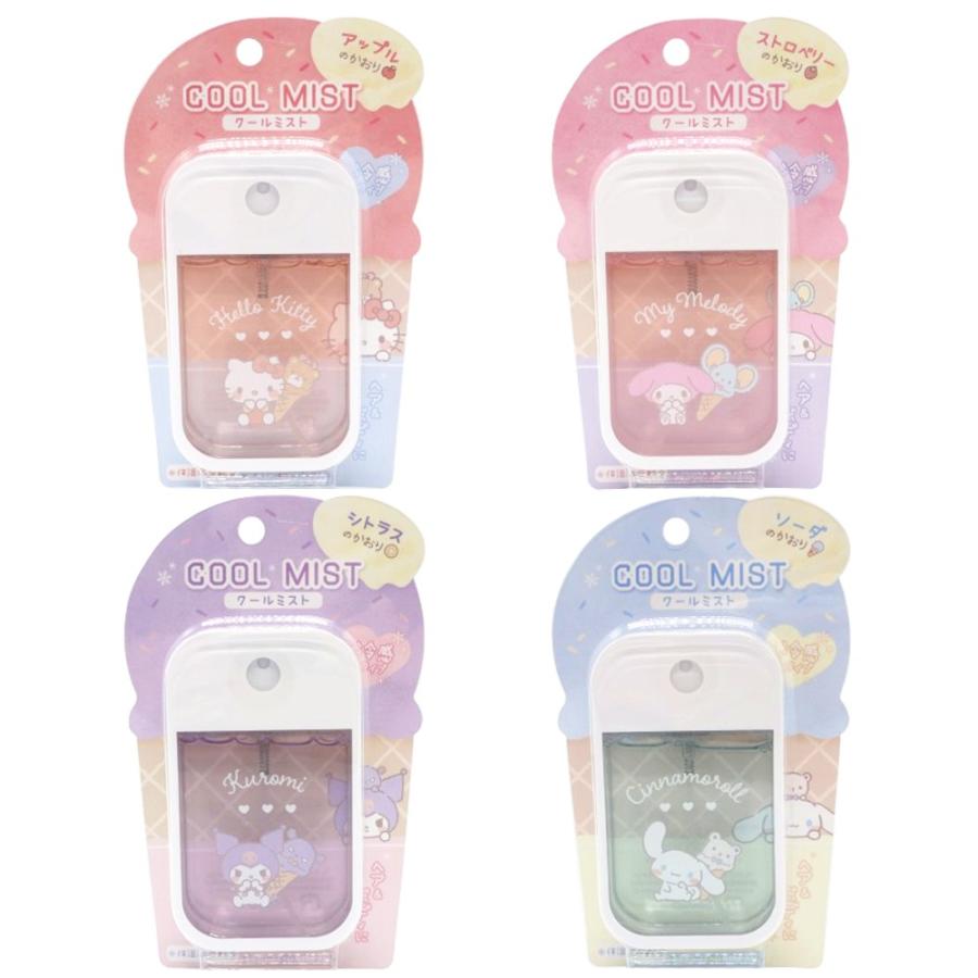 サンリオ COOLミスト ボディミスト スプレー クール ひんやり 汗
