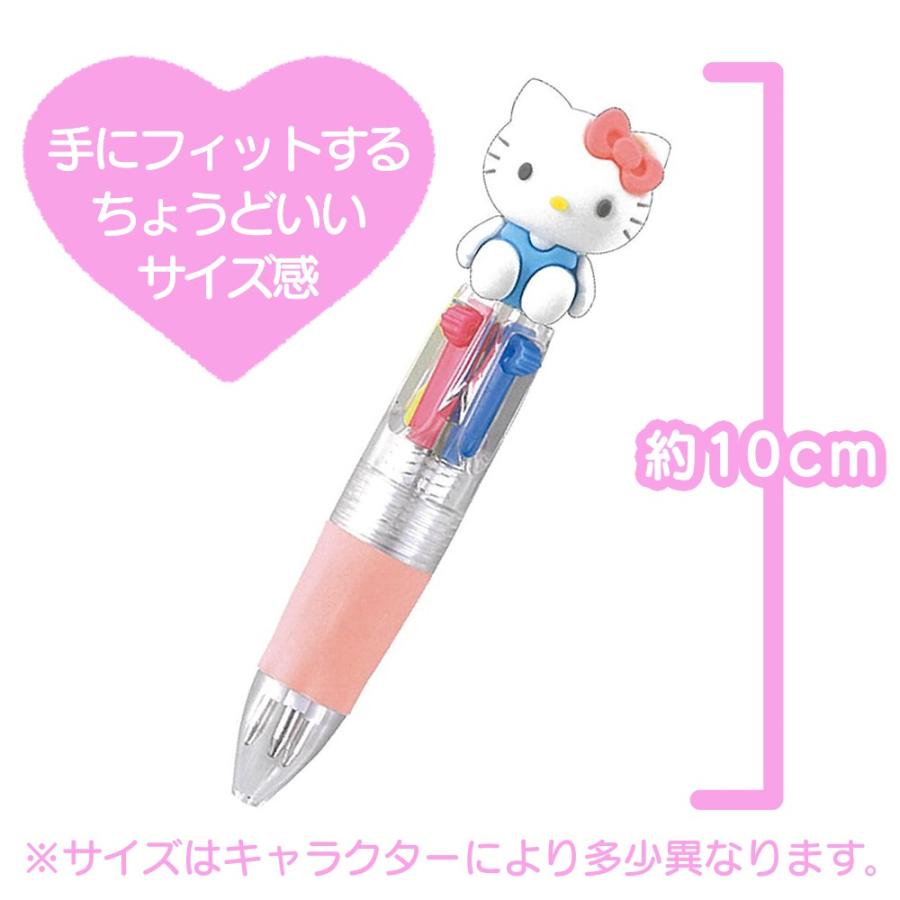 在庫処分》 サンリオ マスコットミニボールペン 0.5 4色 黒 赤 青 緑