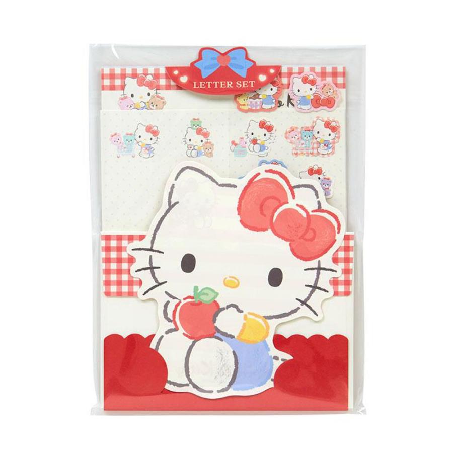 サンリオ キャラクター形レターセット シール付き レターセット 手紙