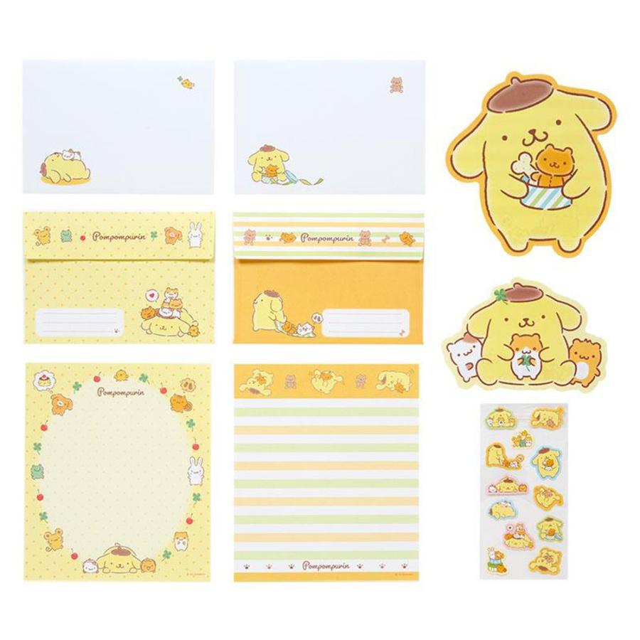 サンリオ キャラクター形レターセット シール付き レターセット 手紙