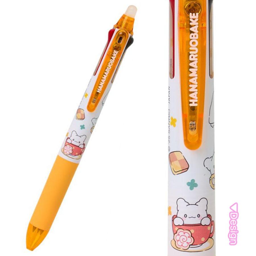 サンリオ　フリクション　3色ボールペン　5本セット サンリオ フリクションボール3スリム 0.38mm ボールペン 3色 黒