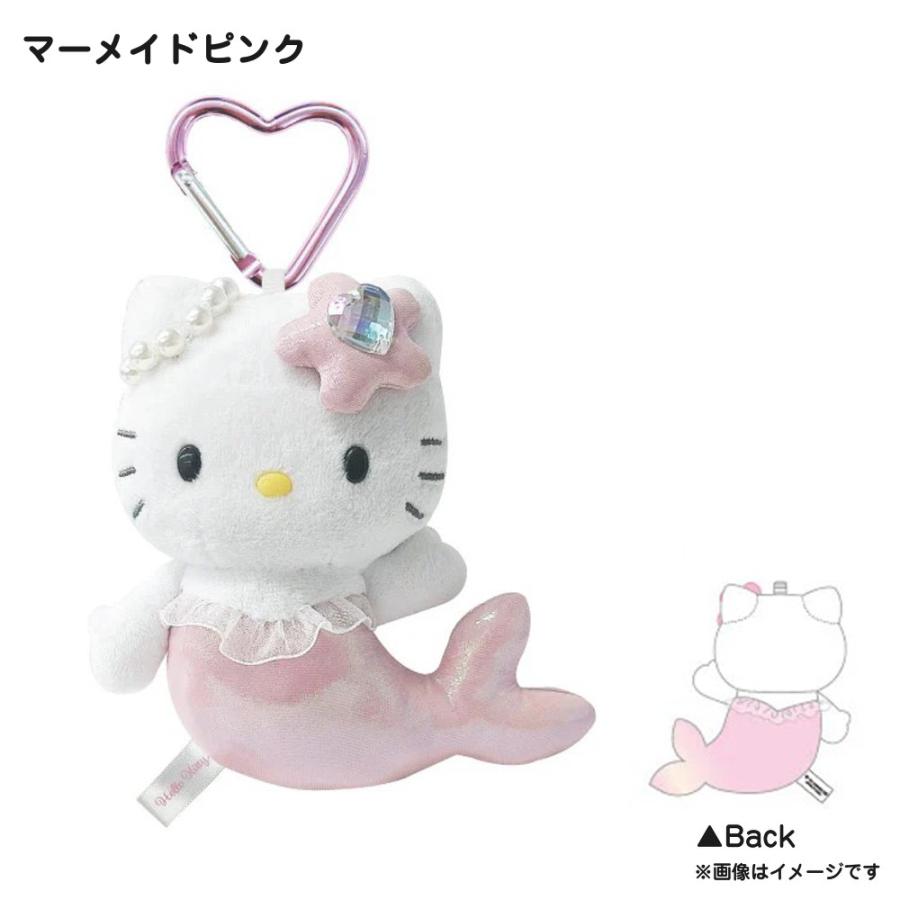 ハローキティ ぬいぐるみマスコット キーホルダー カラビナ チャーム