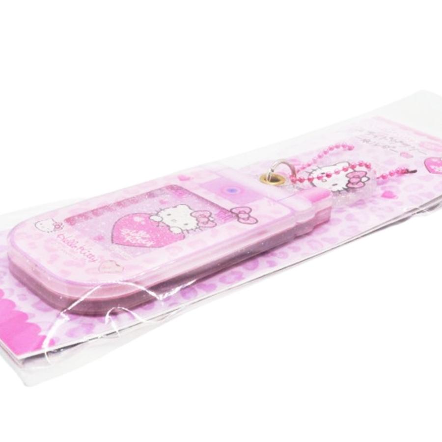 サンリオ ハローキティ スライドガラケーキーホルダー キーホルダー
